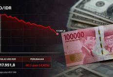 USD Stabil, Rupiah Melemah ke Rp18.000 per Dolar AS, Simak Update Kurs Hari Ini