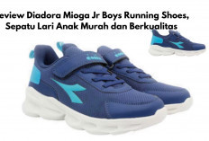 Diadora Mioga Jr Boys Running Shoes: Sepatu Lari Anak Ringan, Lentur, dan Nyaman untuk Aktivitas Sehari-hari