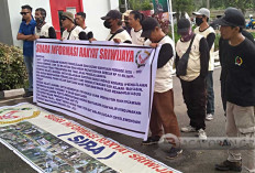 Massa Minta Usut Dugaan Korupsi Baznas di Banyuasin