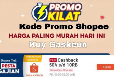 4 Kode Promo Shopee! Voucher Diskon Rp 100 Ribu Hingga Potongan 50 Persen, Yuk Gaskeun Lur