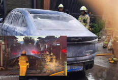 Waduh Ngeri Banget, Mobil Listrik BYD ini Terbakar di Garasi Rumah Warga, Kok Bisa?