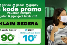 8 Kode Promo Gojek 2024! Cashback Tagihan Rp50 Ribu, Diskon Eksklusif Rp100 Ribu Tanpa Minimum Transaksi
