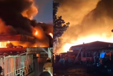 Korsleting Listrik Picu Kebakaran Besar di Pasar Taman Puring, Ini Kronologinya!