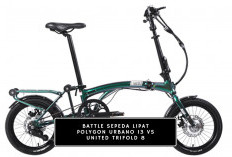 Battle Sepeda Lipat United Trifold 8 vs Polygon Urbano I3, Pilihan Tepat Buat Medan Menantang!