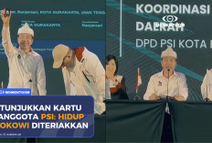 Jokowi Resmi Buka Kartu Anggota PSI di Bandung, Tegaskan Sudah Jadi Kader Sejak Oktober 2025
