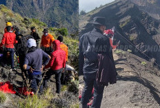 Posisi Terdeteksi, Pendaki Brasil di Gunung Rinjani Tak Bergerak, Sulit Dievakuasi Gegara Ini!