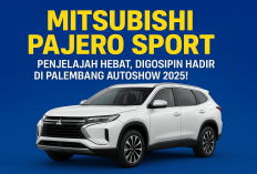 Mitsubishi Pajero Sport Bikin Ngiler, SUV Gagah Ini Diisukan Mejeng di Palembang AutoShow 2025!