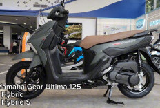 Yamaha Gear Ultima 125 Hybrid: Desain Baru Total, Fitur Makin Lengkap dan Teknologi Hybrid Lebih Canggih