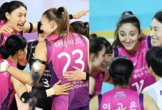 Pink Spiders Menggila! KYK Bawa Timnya Menang Telak 3-0 di Liga Voli Korea