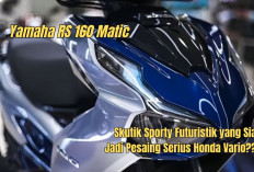 Yamaha RS 160 Matic: Skutik Sporty Futuristik yang Siap Jadi Pesaing Serius Honda Vario di Indonesia