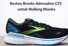 Brooks Adrenaline GTS: Sepatu Walking Premium dengan Dukungan Ekstra untuk Wanita Aktif