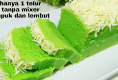 Resep Bolu Hanya 1 Telur Tanpa Mixer dan Oven, Wajib Coba Hemat Parah!