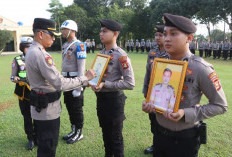 Terbukti Langgar Pidana dan Desersi, Dua Anggota Polres Banyuasin Dipecat