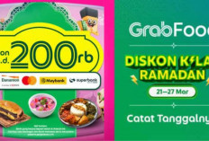 Kode Promo Grab Hari ini 24 Maret 2025: GrabCar Diskon Rp50 Ribu, GrabFood Rp20 Ribu, GrabMart 90 Persen