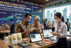 Emas Fisik vs Digital, Mana Lebih Aman Saat Suku Bunga Tinggi?