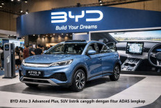 BYD Atto 3 Advanced Plus: SUV Listrik Jarak Tempuh 410 Km Panoramic Sunroof