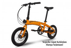 Anti Ribet dan Mahal, 3 Rekomendasi Sepeda lipat Terbaik Rp1 Jutaan Kualitas Juara, Hemat dan Stylish!