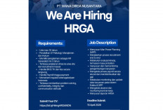 Info Loker HRGA PT Wana Dirga Nusantara Jakarta 2026, Posisi Strategis untuk Profesional HR