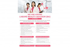 Info Loker Laboré Beauty Advisor Palembang 2026, Kesempatan Karier di Brand Skincare Dermatologi