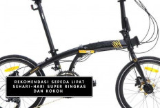 4 Rekomendasi Sepeda Lipat Rangka Apik dan Ringkas, Kemanapun Satset Ngga Makan Tempat!
