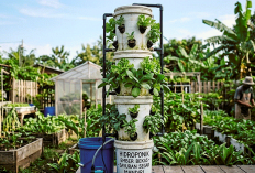 5 Cara Membuat Menara Hidroponik dari Ember Bekas, Solusi Berkebun Vertikal Hemat Lahan dan Biaya