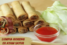 Resep Lumpia Goreng Isi Ayam Sayur ala Devina Hermawan Super Renyah Banget! Cocok Jadi Ide Jualan Nih Gais...