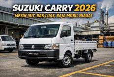 Bukan Sekadar Pickup, Suzuki Carry 2026 Punya Bak Luas dan Suspensi Kuat Jadi Raja Mobil Niaga