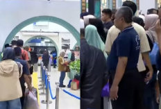 Libur Panjang, Stasiun Pasar Senen Diserbu Pemudik! Ini Potret Kepadatannya