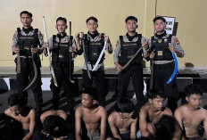 Libur Sekolah Aksi Tawuran Makin Parah, Polisi Amankan 33 Remaja, Ini Senjata yang Diamankan