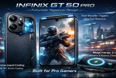 Bocoran Infinix GT 50 Pro! HP Gaming Futuristik dengan Shoulder Trigger Super Responsif dan Pendingin Ekstrem
