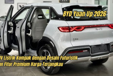 BYD Yuan Up 2026, SUV Listrik Kompak dengan Desain Futuristik dan Fitur Premium Harga Terjangkau