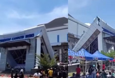 Atap Teras Gedung KPT Brebes 120 Miliar Ambruk, 3 Korban Luka-luka, DPU Selidiki Penyebabnya