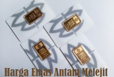 Harga Emas Antam Hari Ini Melesat Rp8.000 per Gram, Dipicu Sentimen Ini!