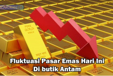 Harga Emas Hari ini Turun Rp 7 Ribu Per Gram, Yuk Beli!