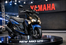 New Yamaha Mio 125 Meluncur, Desain Aerox Look Frigo Body, Disebut Lebih Keren dari Honda Vario 160