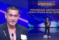 Miller Khan Kuasai Panggung, Menangkan Pemeran Antagonis Terfavorit di Indonesian Drama Series Awards 2025