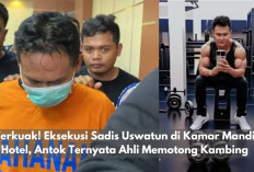 Terkuak! Eksekusi Sadis Uswatun di Kamar Mandi Hotel, Antok Ternyata Ahli Memotong Kambing