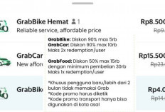 18 Kode Promo Grab 16 Januari 2025, Diskon Gila-gilaan GrabFood 40 Persen,GrabBike & GrabCar Rp12 Ribu