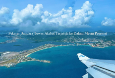 Tragis! Seorang Pekerja Bandara Tewas Akibat Jatuh ke Dalam Mesin Pesawat, Kok Bisa?