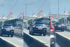 Viral Video Mobil Dinas Masuk Jalur Busway TransJakarta, Polisi Cuma Bisa Hormat Tanpa Teguran