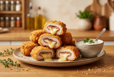 Ide Jualan Laris, Resep Chicken Cordon Bleu Bites Keju Lumer Praktis Cocok Buat Stok Frozen Food