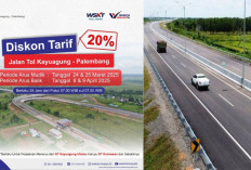 Info Mudik! Segini Tarif Tol Kayuagung-Palembang Setelah Diskon Tarif 20 Persen untuk Seluruh Golongan