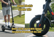 Xiaomi Electric Scooter Elite, Skuter Listrik Lipat Praktis dengan Kecepatan Maksimal 25 Km/Jam