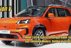 Aion V: Mobil Listrik Futuristik dengan Kabin Luas dan Teknologi Modern, Kembaran Toyota?