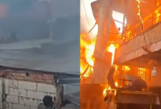 Ditinggal Penghuni, Rumah Kontrakan di Duri Kepa Terbakar! Api Juga Lalap 7 Rumah di Pecinan Makassar