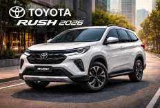 Spesifikasi Toyota Rush 2026, SUV Tangguh 1.5L Dual VVT-i dengan Kabin Super Luas, Cocok Jadi Mobil Keluarga