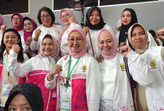 Pj Ketua TP PKK Melza Elen Setiadi Optimis Tim Perwosi Sumsel Jadi Juara Lomba  Senam Kreasi Piala Ibu Negara 