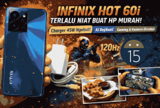 INFINIX HOT 60i Ternyata Segila Ini! HP Rp1 Jutaan Dikasih Charger 45W, AI Bejibun, Gaming & Kamera Teruji
