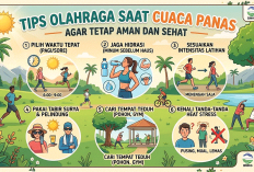 Tips Olahraga Saat Cuaca Panas agar Tetap Aman dan Sehat