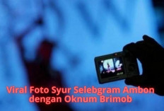 Bikin Heboh! Foto Syur Selebgram IP di Ambon dengan Oknum Brimob, Ternyata Pernah Viral...